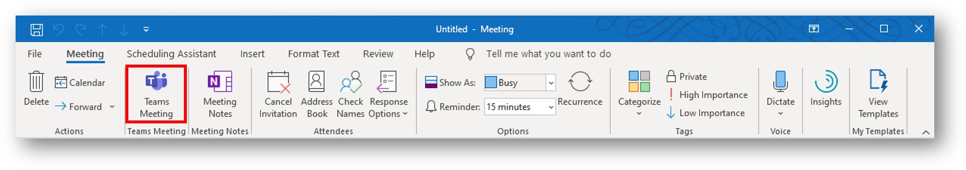 outlook for mac send meeting update to new attendees only